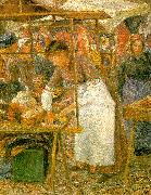 Camille Pissaro The Pork Butcher oil on canvas